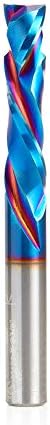 Amana Tool 46179-K CNC SC Spektra Extreme Tool Life Coated Compression Spiral 3/8 D x 1-5/8 CH x 3/8 SHK x 3-1/2 Inch Long 2 Flute Router Bit