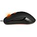 SteelSeries Kana Optical Gaming Mouse - Black and Orange