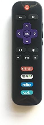 USBRMT New Hisense Replacement Remote Control EN3A32 for Hisense Roku TV 32H4C 40H4 40H4C 40H4C1 40H40C 48H4 48H4C 48H4C1 48H4C2 50H4C LTDN40K25DWUS with Netflix Amazon Rdio Vudu