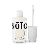 soto Paint Touch UP (Interior/Exterior) - Non-Toxic Interior Scratch + Scuff Repair: Wall, cabinets, Trim + molding, Furniture, Windows (Size: 1 fl oz, Sheen: Matte, Color: No. 07 White Plains)