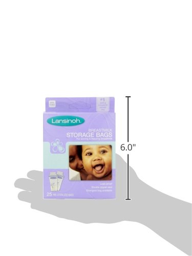 Lansinoh Breastmilk Storage Bags - 25 ct