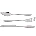 Roaming Cooking Reusable Travel Utensils with Case | Fork and Spoon Set with Knife and Optional Reusable Straws – Great Office, Travel, or Camping Accessories | Lightweight, Sturdy Reusable Utensils