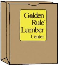 Sysco 6484725 Golden Rule Paper Bag, 6 lbs (Pack of 250)