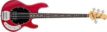 Sterling by Music Man S.U.B. Series Ray4 StingRay Bass, Translucent Red Satin
