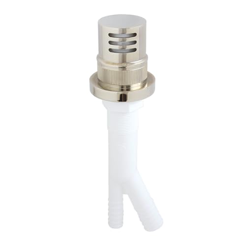 Kingston Brass KA421PN Trimscape Dishwasher Air Gap, Polished Nickel