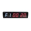 FTVOGUE Fitness Timer, Programmeerbare LED Interval Timer Fitness Horloge Gym Timer Wandklok