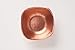 Sertodo Copper, Flat Earth Bowl, Hand Hammered 100% Pure Copper, 7 inch square