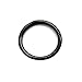NewkeepsR 3PCS-1.2mm Black Anodised Hinged Clicker Nose Hoop Rings, 16 Gauge 316L Steel Seamless Segment Sleeper Earrings Piercing 13/14/16mm