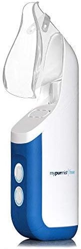 NEW Enhanced Technology – January 2019 Model Available NOW! Ultrapure Handheld MyPurMist Free - Cordless Steam Inhaler and Vaporizer - Fast Natural Relief from Sinus Congestion, Colds, Flu and Allergi