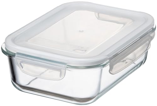 イシガキ産業 イシガキ 保存容器縦23.0×横17.5×高さ7.6cm 長方形 1500ml DL 耐熱ガラス 容器 電子レンジ オーブン 食洗器 対応 4329 ホワイト