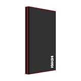 KMASHI 20000 Portable Charger, Qualcomm Quick Charge 3.0 Power Bank with Metal Case, 20000mAh External Battery Dual USB Ports for Samsung, iPhone, iPad and More (Red)