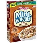 Kellogg's Mini-wheats cereal maple brown sugar 21oz (038000576287)