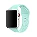 AdMaster Silicone Compatible for Apple Watch Band and Replacement Sport iwatch Accessories Bands Series 3 2 1 Mint Green 38mm S/M