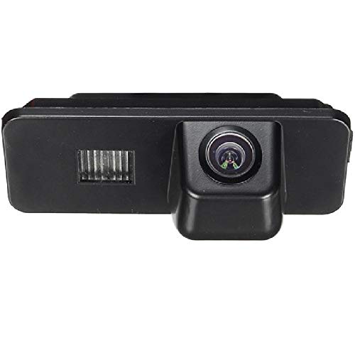 Backup Camera for Car, Waterproof Rear-View License Plate Rear Reverse Parking Camera for VW Phaeton Scirocco Golf 4 5 6 MK4 MK5 EOS Lupo Beetle Passat CC Polo Skoda Superb