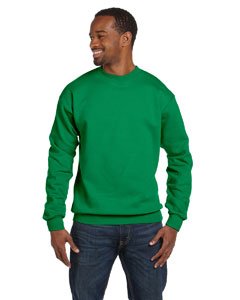 Hanes ComfortBlend EcoSmart Crew Sweatshirt Kelly Green XL