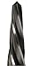 Drill America DWRRB Series Qualtech High-Speed Steel Bridge Reamer, Spiral Flute, Round Shank, Uncoated (Bright) Finish, 7/8