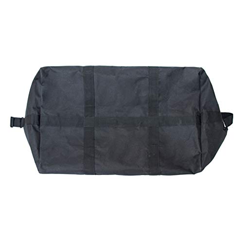 Holztragetasche, Tragetasche für Brennholz und Holzscheite, Oxford-Stoff, robuste Holzpfahl-Halter, Feuerholz… – Bild 7