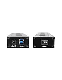 Vantec 10 Port USB 3.0 Hub, Aluminum, Full Powered, Mountable, with All Ports Data & Charging Up to 1.5A, BC 1.2, Premium 12V 5A, 60W Power Adapter (UGT AH110U3 BK)