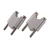 Kawasaki KLR 650 Aluminum Handle Bar Risers 1 inch