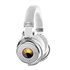 Meters-Music-OV-1-B-Connect-Active-Noise-Cancelling-Over-Ear-Bluetooth-50-Headphones-App-Controlled-Illuminated-VU-Meter-Protein-Leather-aptXTM-HD-Audio-Included-Carry-Case-White Meters Music OV-1-B Connect, Active Noise Cancelling, Over Ear Bluetooth 5.0 Headphones, App Controlled, Illuminated VU…