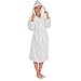 Silken Kids Teenagers Kids Boys Hooded Bath Robe Unisex 100% Turkish Cotton (X-Large 40