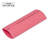 Ancor 306648 Marine Grade Electrical Adhesive Lined Heat Shrink Tubing (3/4-Inch Diameter, 48-Inches Long, Red)