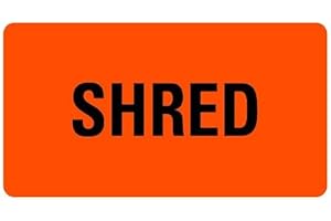 LABELVALUE Shred Labels