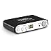 Q100 2.1 Channel Hi-Fi Bluetooth 5.0 Power Amplifier Class D Mini Stereo Audio Amp Speaker Subwoofer Wireless Receiver 80W+40Wx2 Dual DSP (Black)thumb 1