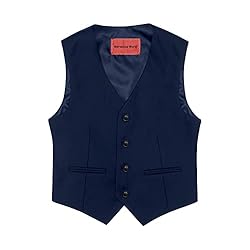 Marvelous World Boys' Suits Slim Fit Vest Set 2