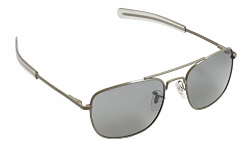 HUMVEE HMV-52B-OD Polarized Bayonette Style Military Sunglasses with Gray Lenses and Olive Drab Frame, 52mm