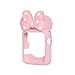 Navor Soft Silicone Protective Case with Cartoon Mouse Ears Compatible for Apple Watch 38mm Series 1 2 3 [Light Pink]