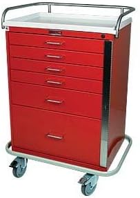2805307 Cart Emergency Classic 6Drawer Ea Harloff Manufacturing -6400