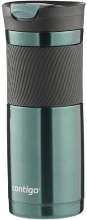 Contigo 20 ounce Stainless Steel Vacuum Insulated Snap Seal Travel Mug Water Bottle with Comfortable Grip- Vivacious