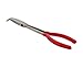 ABN Long Reach 11in 45-Degree Bent Nose Pliers for Hard-to-Reach Narrow Spaces and Limited Clearance Areas
