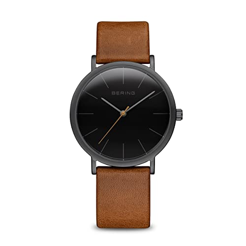 BERING Women Analog Quartz Classic Collection Watch with Calfskin Leather Strap and Sapphire Crystal 13436-522 — image 1