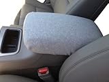 HONDA ACCORD 2008-2012 Car (not pictured) Auto Center Console Armrest Cover Protects from Dirt and Damage Renews old damaged consoles - Light Gray