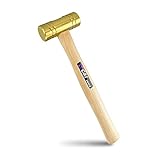 C&T 1LB Solid Brass Non-Sparking Hammer with