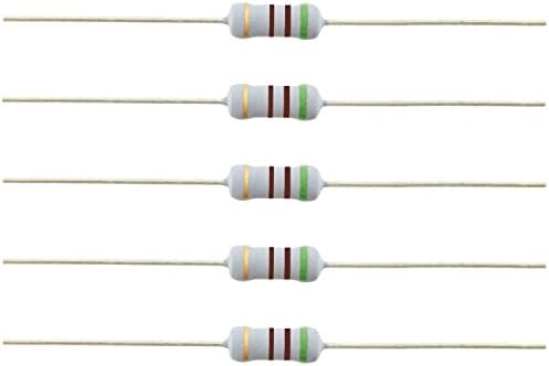 1 Watt Metal Oxide Power Resistor, 510 Ohm - Pkg. of 5