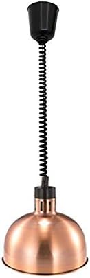 HEATL Food Heat Lamp Preservation Pendent Hanging Chandelier Warmer Heat Telescopic Adjustable Length60-180cm,Commercial and Home 250W Multi-Color Optional