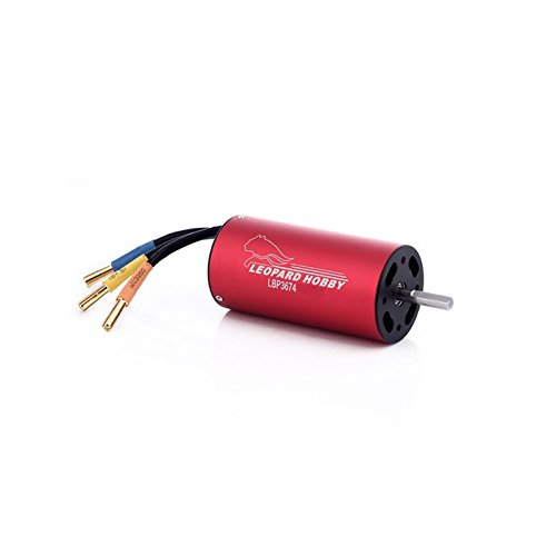 Leopard 3674 4-Pole Brushless Inrunner Motor 2200KV For RC Boat, Car, EDF Jet