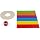 Janod Crazy Sticks - Jeu D'Adresse En Bois Dès 3 Ans - 36 Bâtons Colorés + Disque + Dé