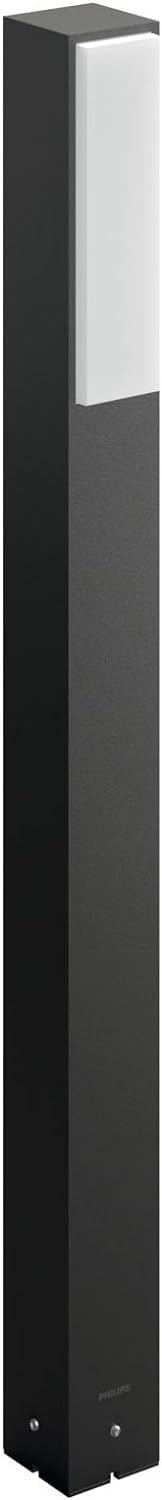 Philips MyGarden Outdoor Pedestal Lighting/Post 1648993P3 – Outdoor Lighting (Outdoor Pedestal/Post Lighting, Anthracite, Aluminium, Synthetic, IP44, Garden, Patio, I)