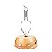 Elegance Nebulizing Essential Oil Diffuser for Aromatherapy by Organic Aromas - Light-Colored Wood Base and Glass Reservoir