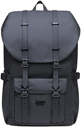 KAUKKO 15.6 Inch Laptop Backpack – Large Capacity Travel Daypack For Hiking, Work & College, Durable Nylon