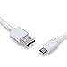 InkoTimes Micro USB Cable Short 8 Inch USB 2.0 A-Male to Micro B Charge and Sync Cable (4 Pack) (White)
