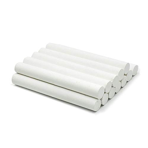 White Chalk (12 ct box) and Colored Chalk (12 ct box) Bundle Non-Toxic + Premium Chalkboard Eraser - Thumbnail 4