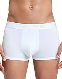 Calvin Klein Men's Ultra Soft Modal Trunks, White, S