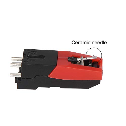 DIGITNOW! Vinyl Turntable Cartridge with Needle Stylus for Vintage LP for Record Player - 3 Pack