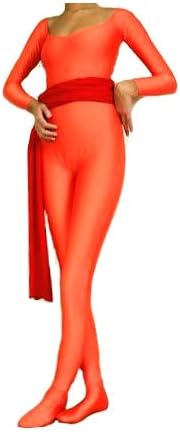 Amazon コスプレ キャッツアイ 全身タイツ オレンジ L コスプレ 仮装 通販