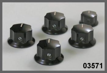 Genuine Rickenbacker 5 Piece Vintage Knob Set